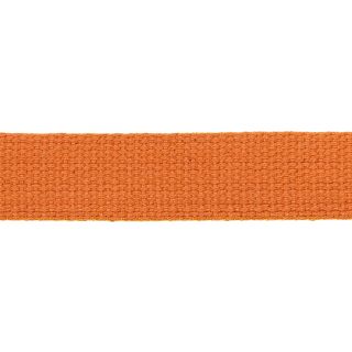 Baumwollgurtband - uni - 30 mm - terracotta