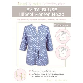 Schnittmuster - Lillesol &amp; Pelle - Lillesol Women No. 20 - Evita-Bluse