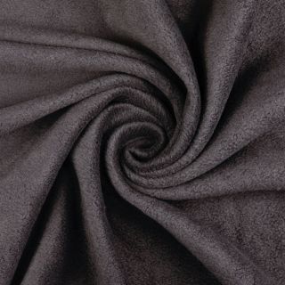 Fleece - antipilling - uni - dunkelgrau