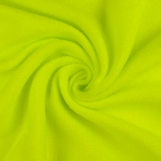 Fleece - antipilling - uni - neongelb