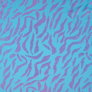 Folienjersey - Animal - blau