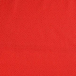 Baumwolle - kleine Blüten - rot 