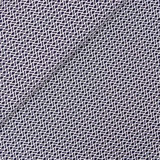 Viskose - Popeline - Ketten - blau