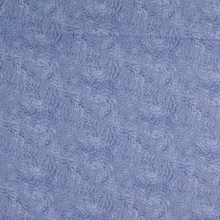 Baumwolle - Blütenwirbel - jeansblau