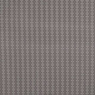 Baumwolle - Kette aus Kreisen - grau-weiss