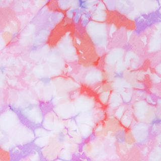Baumwolljersey - Batikzauber - lila -pink