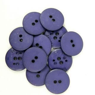 2-Loch-Knopf - 23 mm - matt-violett