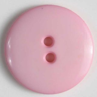 2-Loch-Knopf - 23 mm - glänzend-rosa