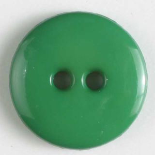 2-Loch-Knopf - 23 mm - glänzend-grasgrün