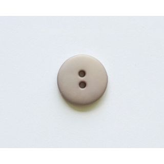 2-Loch-Knopf - 23 mm - matt - grau