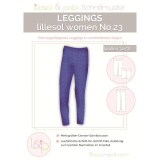 Schnittmuster - Lillesol &amp; Pelle - Lillesol Women No. 23 - Leggings