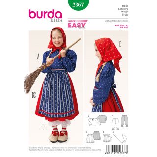 Schnittmuster - burda kids - Hexe - 2367