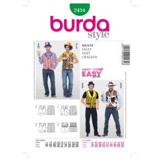 Schnittmuster - burda style - Weste - 2434