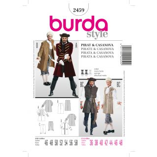 Schnittmuster - burda style - Pirat, Casanova - 2459