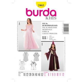Schnittmuster - burda style - Fee, Burgfräulein - 2463
