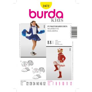 Schnittmuster - burda style - Funkenmarie - 2472