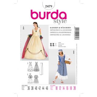 Schnittmuster - burda style - Kaiserin, Wäscherin - 2479