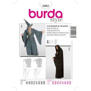 Schnittmuster - burda style - Zauberer, Magier - 2483