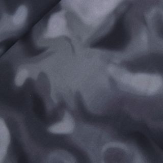 French Terry - Schattenwirbel- grau - schwarz