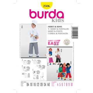 Schnittmuster - burda style - Shirt + Hose - 2506
