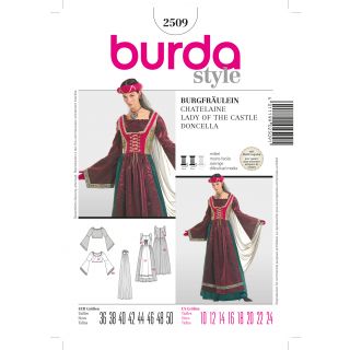 Schnittmuster - burda style - Burgfräulein - 2509