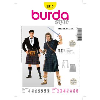 Schnittmuster - burda style - Highlander - 2515