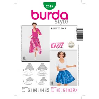 Schnittmuster - burda style - Rock&#039;n Roll - 2518