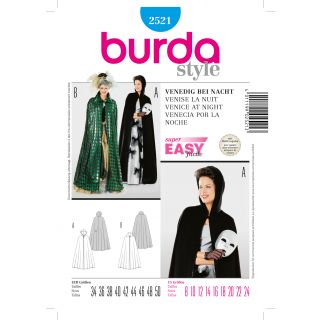 Schnittmuster - burda style - Venedig bei Nacht - 2521