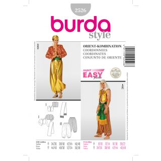 Schnittmuster - burda style - Orient-Kombination - 2526