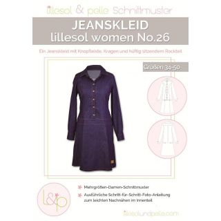 Schnittmuster - Lillesol &amp; Pelle - Lillesol Women No. 26 - Jeanskleid