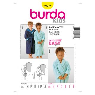 Schnittmuster - burda kids - Bademantel - 2662