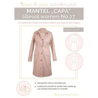 Schnittmuster - Lillesol &amp; Pelle - Lillesol Women No. 27 - Mantel &quot;Capa&quot;