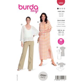 Schnittmuster - burda easy - Shirt &amp; Kleid - 5893