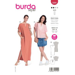 Schnittmuster - burda style - Kleid &amp; Tunika - 5894