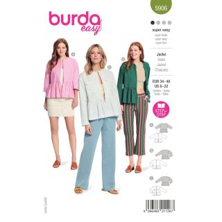 Schnittmuster - burda easy - Jacke - 5906