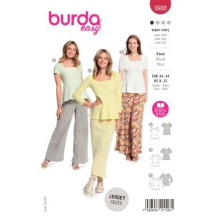 Schnittmuster - burda easy - Bluse - 5908