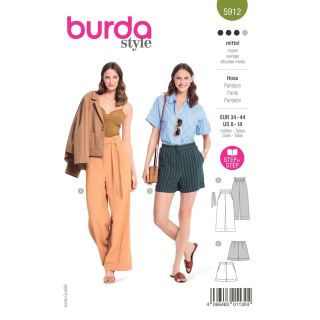 Schnittmuster - burda style - Hose - 5912