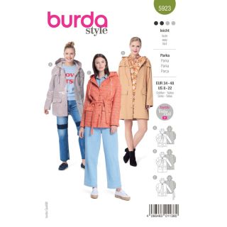 Schnittmuster - burda style - Parka - 5923