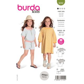 Schnittmuster - burda kids - Mädchen Kombination - 9242