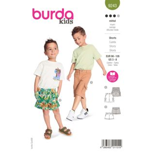 Schnittmuster - burda kids - Jungen - Shorts - 9243
