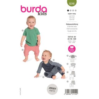 Schnittmuster - burda kids - Babyausstattung - 9246