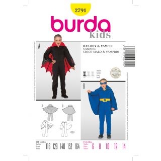 Schnittmuster - burda style - Vampir &amp; Bat-Boy - 2791