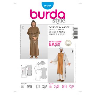 Schnittmuster - burda style - Kaftan - 2822