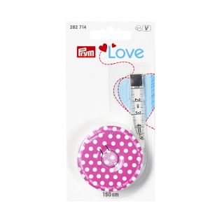 Prym Love - Rollmaßband - 150cm - pink