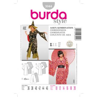 Schnittmuster - burda style - Kaftan + Hose - 3044