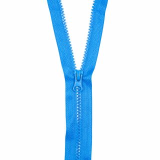 Reißverschluss - teilbar - 100 cm - kobalt