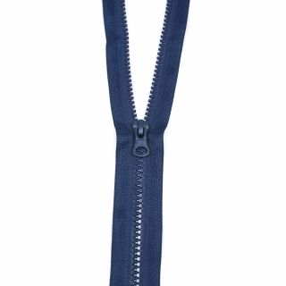 Reißverschluss - teilbar - 100 cm - navy