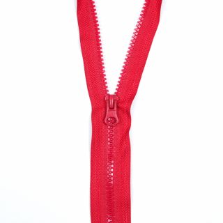 Reißverschluss - teilbar - 100 cm - rot