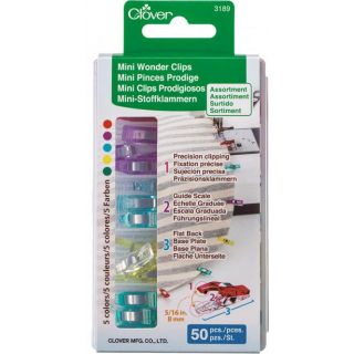 Clover - Mini Wonder Clips - 8 mm - 50 St.