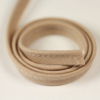 Paspelband mit Seele - uni - beige